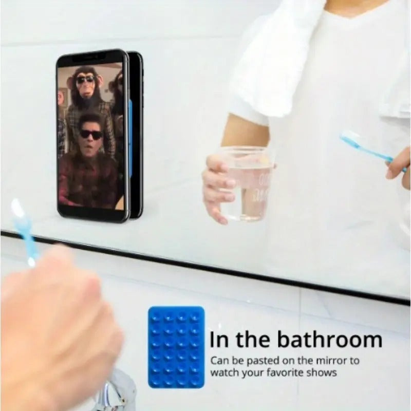 Mobile Bubble Grip | Silicone Suction Both Side Bubble Grip Cup Phone Strong Holder For Hands-Free Use | Universal Mobile Pho
