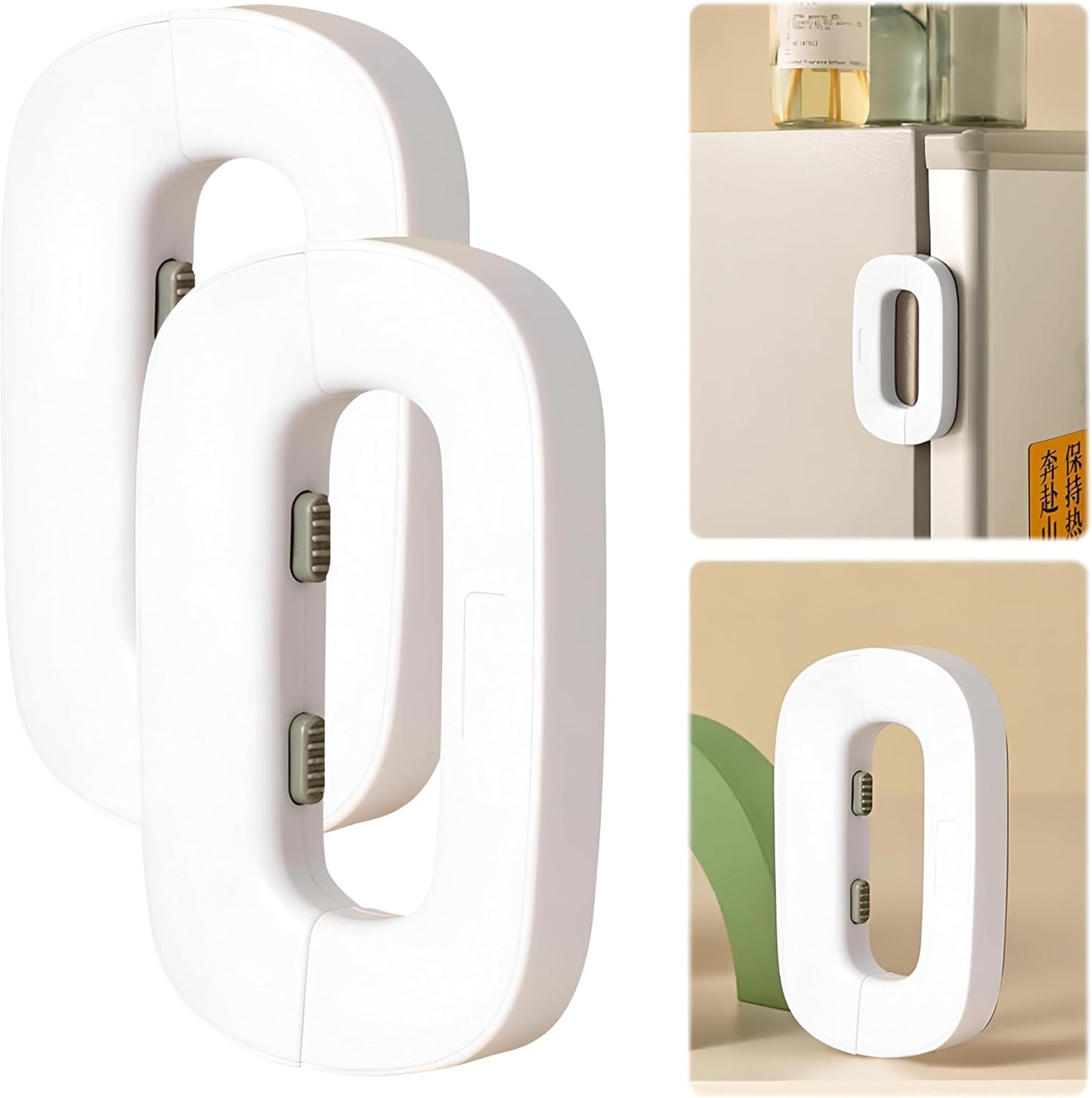 Child Safety Refrigerator Lock – Self Adhesive Fridge Lock