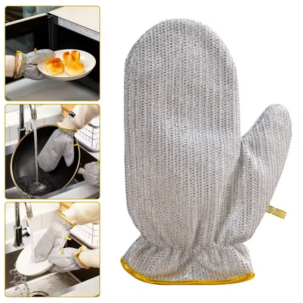 Heat Resistant Oven Gloves – Heavy Duty Kitchen Safety Mitts (Pair)