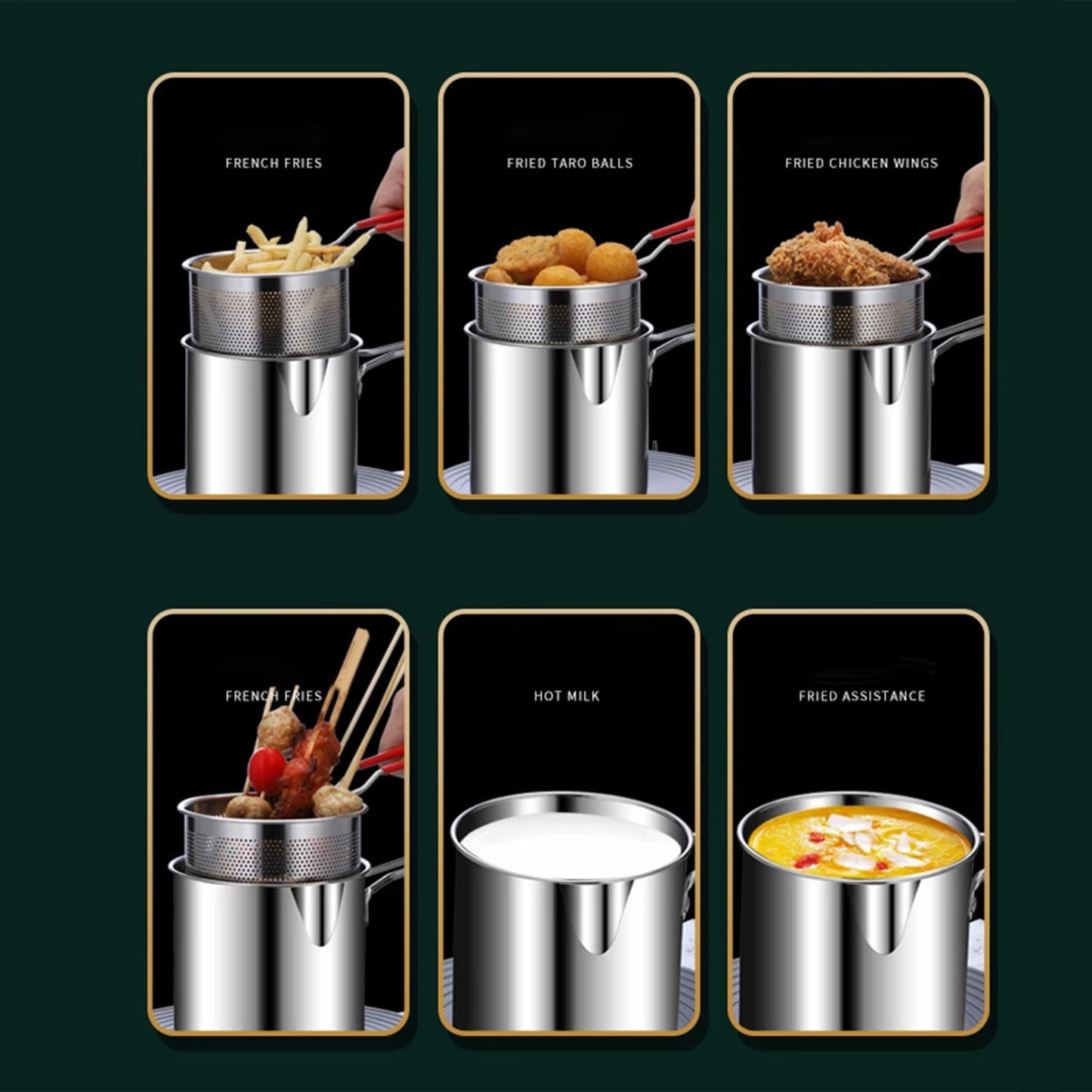 Deep Frying Pot – Easy Clean Frying Cooker
