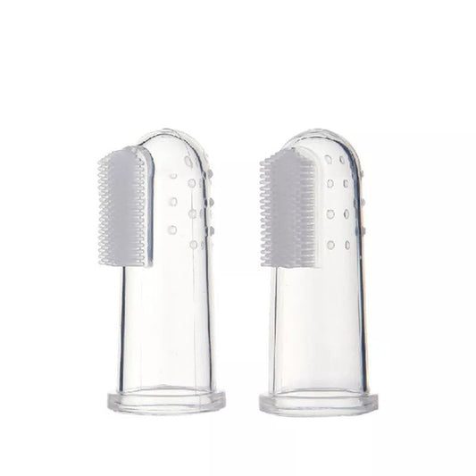 Baby Finger Toothbrush Silicon Toothbrush+Box Children Teeth Clear Soft Silicone Infant Tooth Brush Rubber Cleaning Baby Brus