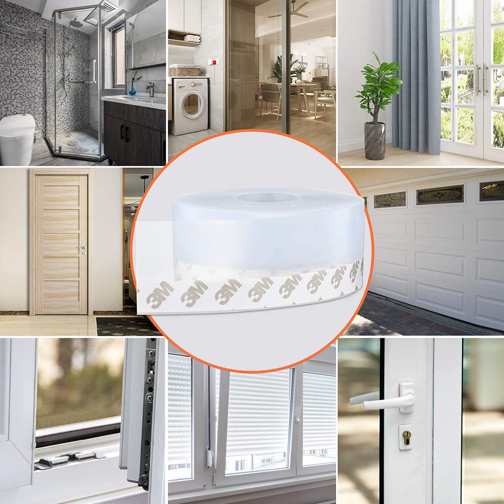 Sealing Strip Mosquito and Mouse Kitchen Stopper, Wind Dust Blocker, Water Proof,Sealer Stopper Gap Blocker Adhesive Tape Sea
