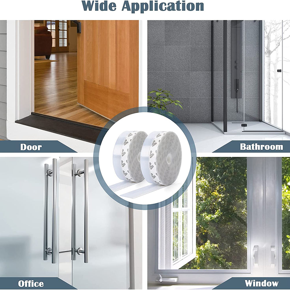 Sealing Strip Mosquito and Mouse Kitchen Stopper, Wind Dust Blocker, Water Proof,Sealer Stopper Gap Blocker Adhesive Tape Sea
