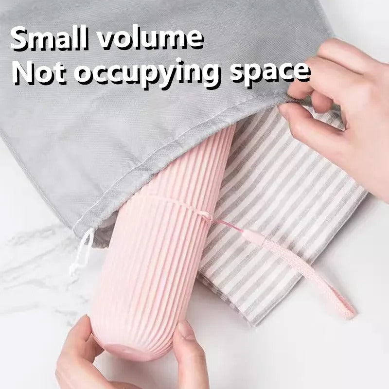 Portable Toothbrush Holder Toothpaste Storage Cup Household Travel Nordic Simple Bathroom Toothbrush Protect Wash Tooth Set B
