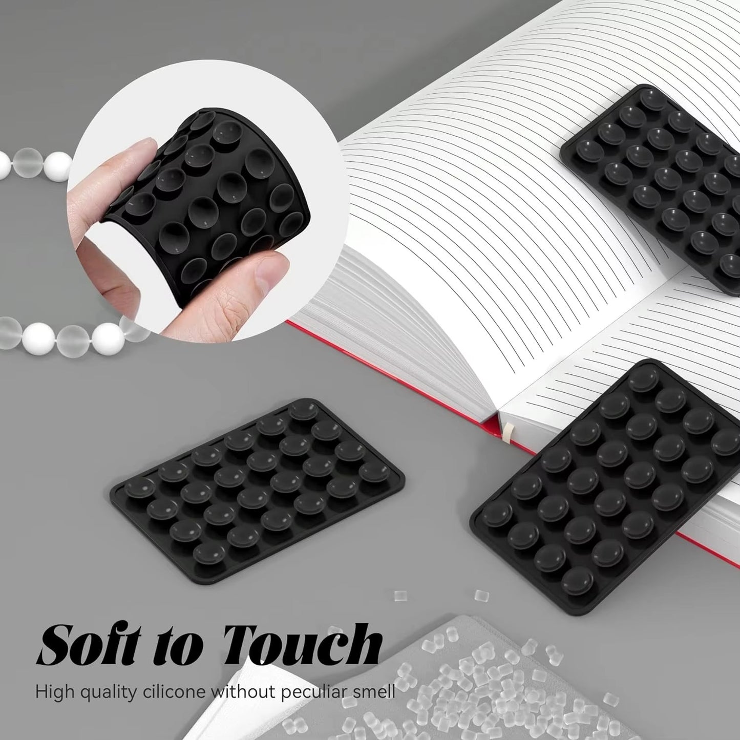 Mobile Bubble Grip | Silicone Suction Both Side Bubble Grip Cup Phone Strong Holder For Hands-Free Use | Universal Mobile Pho