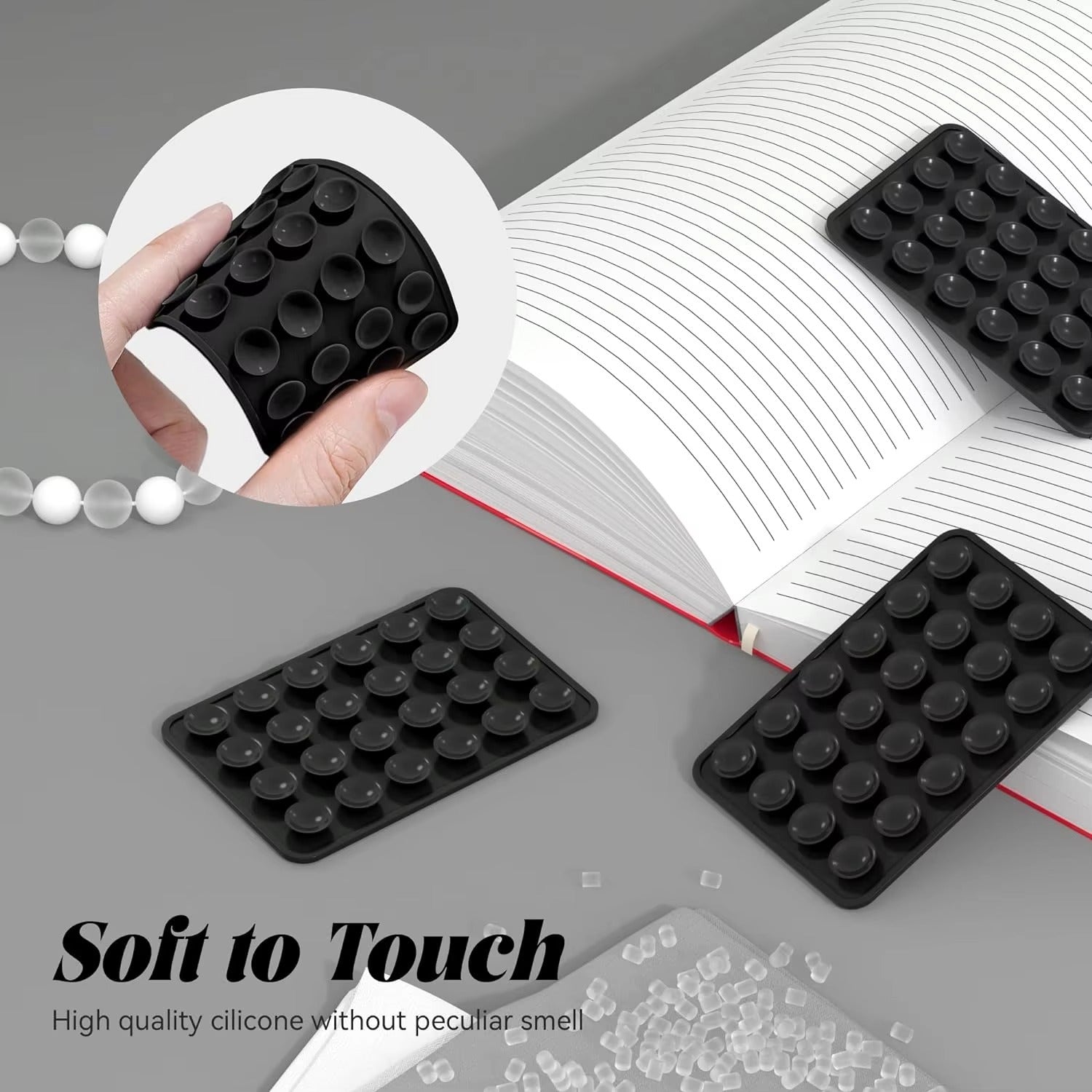 Mobile Bubble Grip | Silicone Suction Both Side Bubble Grip Cup Phone Strong Holder For Hands-Free Use | Universal Mobile Pho