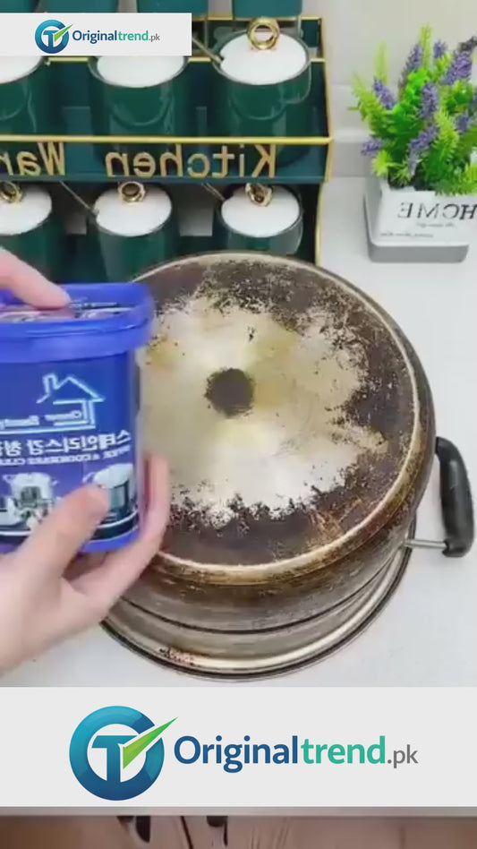 Powerful Stainless Steel Cookware Cleaning Paste – Multi-Surface Cleaner 500g